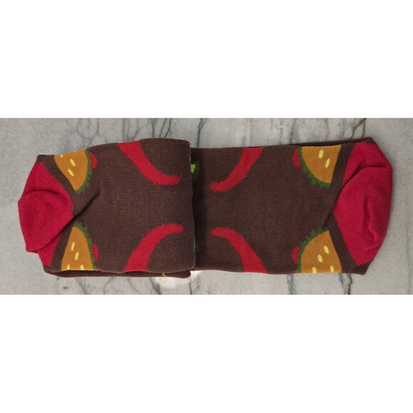 S32 IF YOU CAN READ THIS... BRING ME SOME TACOS Novelty Socks One Size Fits Most - Picture 4 of 4